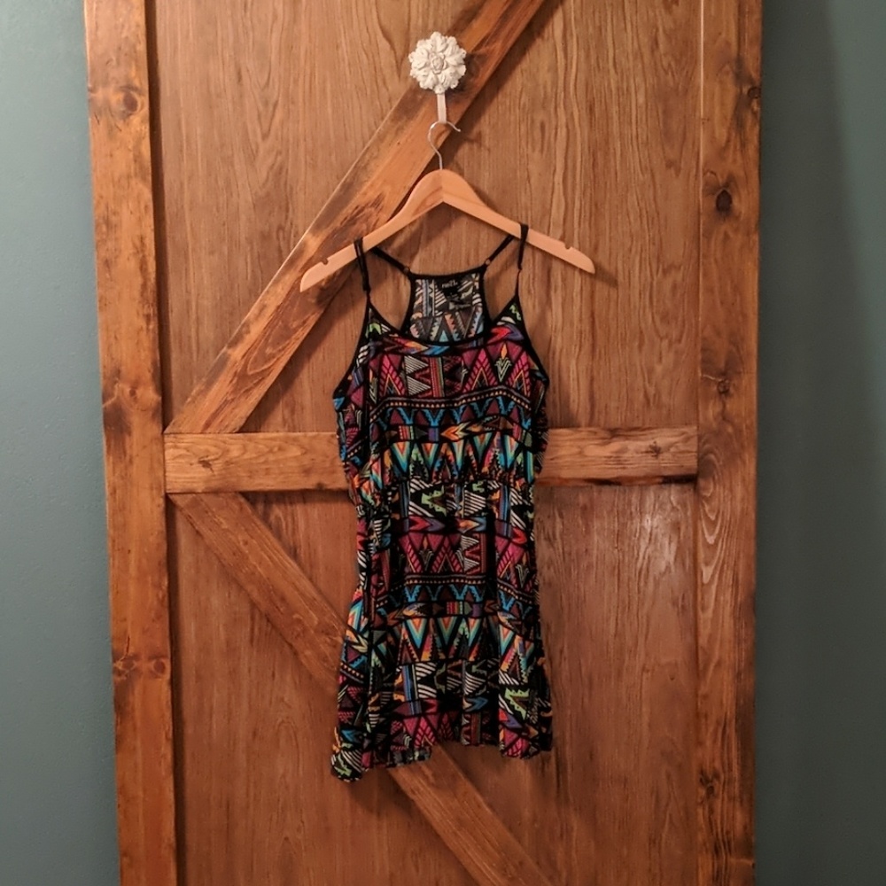 🌞Geometric pattern sundress🌞